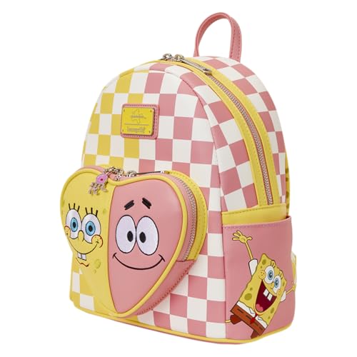 Loungefly Nickelodeon SpongeBob & Patrick Heart-Shaped Backpack for Kids & Adults