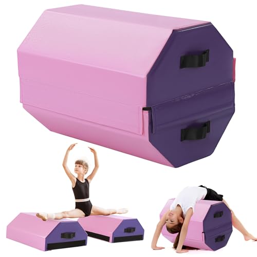 Detachable Gymnastics Octagon Mat 19x23 Inches for Home Exercise Kids Cheerleading