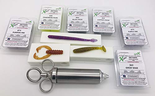 Fishing Lure Making Kit with Injection Molds and Resin - DIY Bait Craft Set