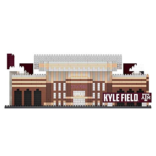 NCAA College Football Stadium 3D BRXLZ Puzzle - Texas A&M Aggies Team Colors