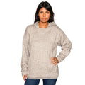 Light Grey Alpaca Sweater for Men and Women - X-Large
