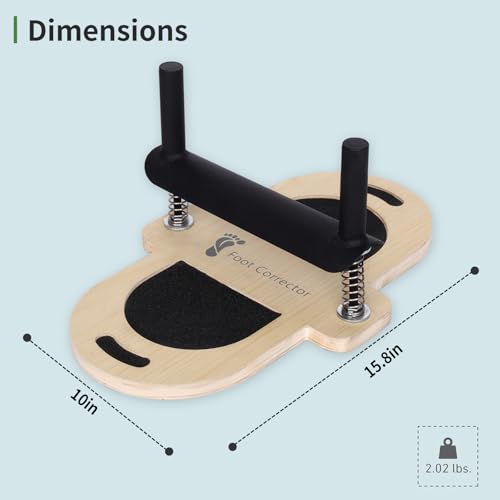 Foot Corrector for Pilates & Foot Strengthening - Arch Support & Balance Trainer (16 Inch)