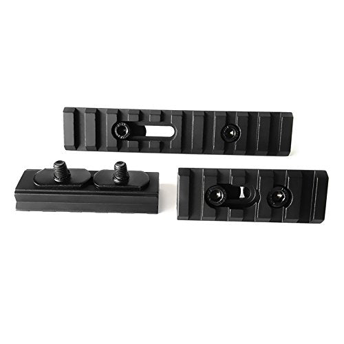 HWZ Slotted Metal Made (NOT Plastic) Polymer Picatinny Section Kit Set