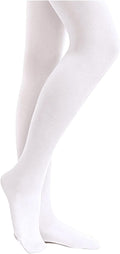 Stelle Girls' Ultra Soft Pro Dance Tights - Comfortable Ballet Footed Design | Sizes for All Kids