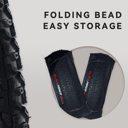 2-Pack 29x2.125 Mountain Bike Tires with Inner Tubes and Levers - Off-Road Puncture-Resistant