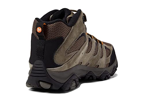Men's Moab 3 Mid Hiking Boot - Walnut 10.5 - Durable Outdoor Footwear