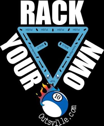 Accu-Rack Outsville Solo Pool Ball Rack Template for 8, 9 & 10 Ball