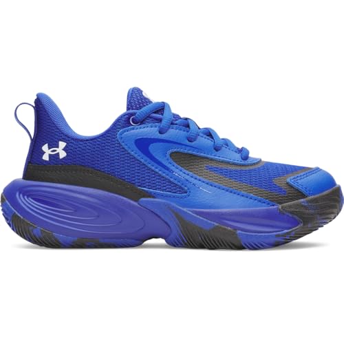 Kids Basketball Shoes Under Armour Pre School Lockdown 8 - Little Kid 3 Royal/Black/White