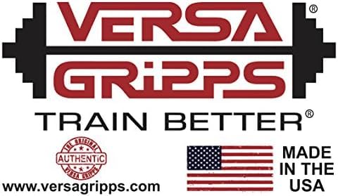 Versa Gripps XTreme Wrist Straps Onyx Large 7-1/8 - 8 Inch - Heavy-Duty Weightlifting Support