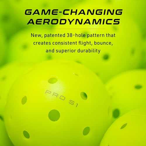 Selkirk Pro S1 Outdoor Pickleballs 100 Pack USAPA Approved - 4/12/100pk