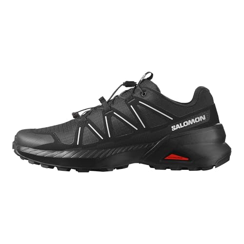 Salomon Men’s Speedcross Peak Trail Running Shoes - 10 / Black/Black/Glacier Gray