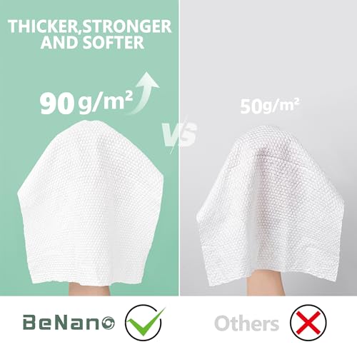Disposable Compressed Face Towels - 22 Pcs Ultra Soft, Travel-Ready