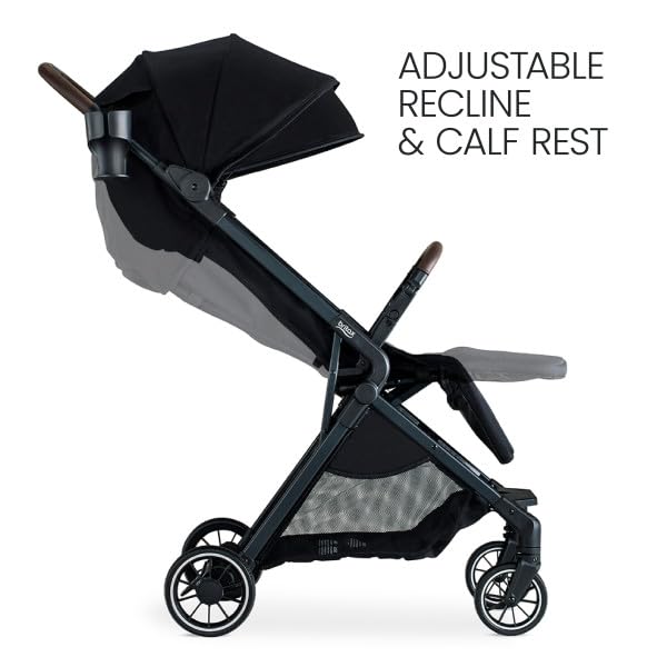 Britax Juniper Compact Stroller Raven Black - Lightweight & Portable Baby Pushchair