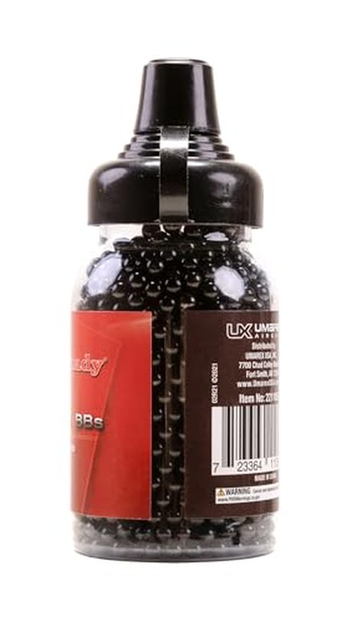Umarex Hornady Black Plated .177 Caliber Steel BB Gun BBS (1500 Count), Pack of 2