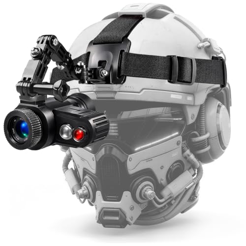 Head-Mounted Night Vision Monocular Goggles with Elastic Head Strap 7X Magnification