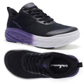 OrthoComfoot Women's Wide Orthopedic Diabetic Running Shoes 8.5K6 Black Purple