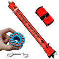 6ft Surface Marker Buoy with 100ft Reel Diver Safety Signaling Equipment