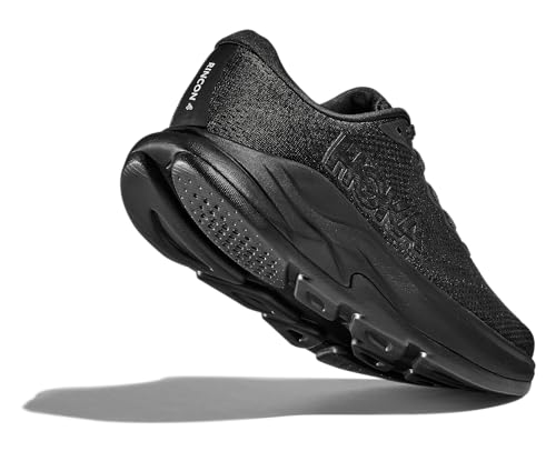 Hoka Womens Rincon 4 Running Shoes 9.5 Black/Black Lightweight Cushion