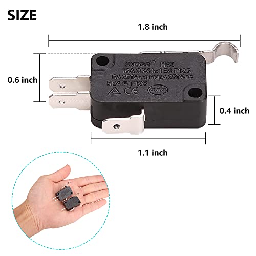 Golf Cart Micro Switch 4 Pack for Club Car DS Precedent 2 & 3 Prong OEM