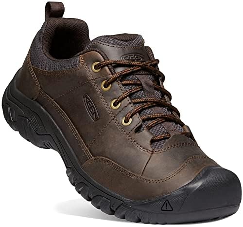 KEEN Men's Targhee 3 Oxford Hiking Shoes - Dark Earth / Mulch / 10.5