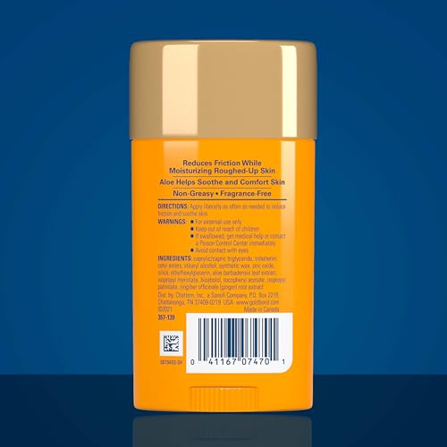 Gold Bond Friction Defense Stick 1.75 oz. Pack of 3 - Anti-Chafing Balm for Skin Relief