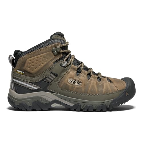 Men's Waterproof Hiking Boots - Targhee III Mid Bungee Cord Black - Size 11