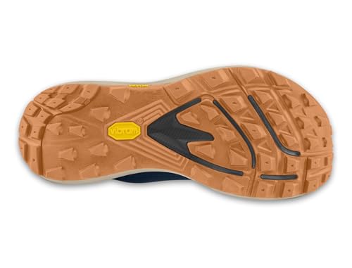 Topo Athletic Men's Terraventure 5 Trail Running Shoes Navy/Orange 10.5 - Comfortable 3MM Drop Athletic Shoes