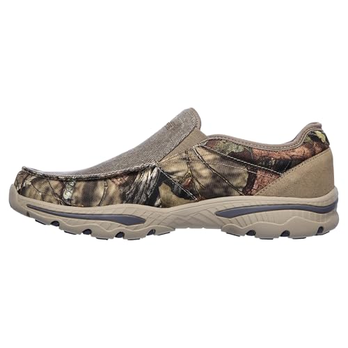 Men's Slip-On Canvas Shoes with Memory Foam Insole - Camo 10