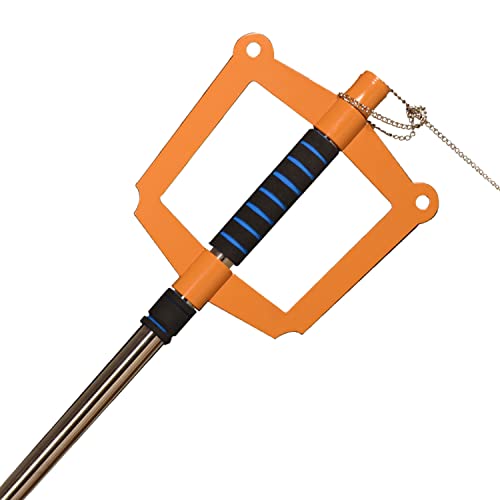 Cosplay Keyblade Prop - Stainless Steel Kingdom Hearts 34-Inch Replica - Yellow Variation