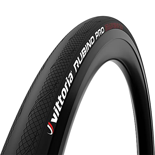 Vittoria Rubino Pro Road Bike Tire 3C Graphene 150 TPI Durable Tubeless Compatible