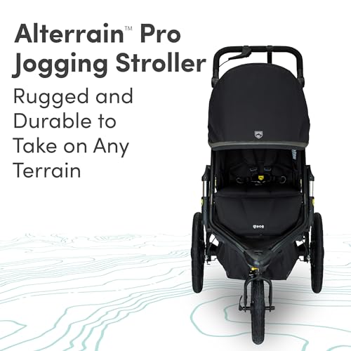 BOB Gear Alterrain Pro Jogging Stroller - Black, All-Terrain, Foldable