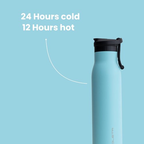 **Skiennix Stainless Steel Water Bottle - Double Vacuum Insulated, BPA-Free, Leak Proof | Ideal for Sports & Travel**