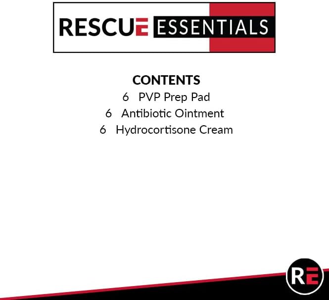 Rescue Essentials Topical Treatments - Convenient Unit Dose Pack for Quick Relief