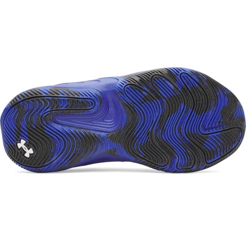 Kids Basketball Shoes Under Armour Pre School Lockdown 8 - Little Kid 3 Royal/Black/White