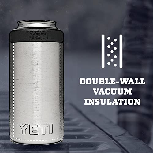 YETI Rambler 16 oz. Colster Tall Can Insulator - White, Keeps Beverages Cold