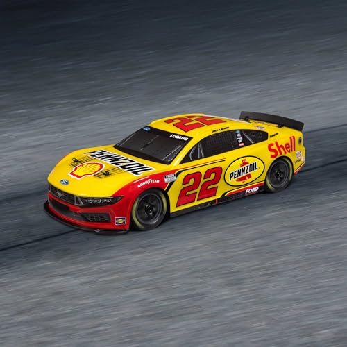 RC Race Car 1/12 Scale NASCAR Joey Logano No. 22 Shell-Pennzoil Ford Mustang RTR