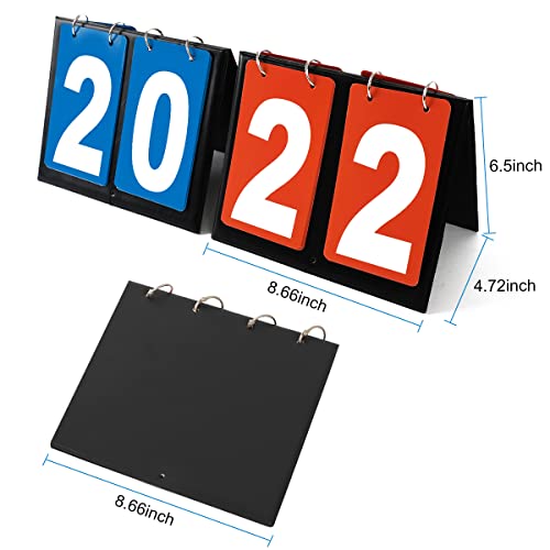 Portable Table Top Scoreboard Flipper - Multi Sport Score Keeper, Style 2