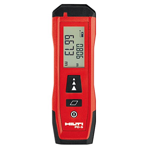 Hilti PD-S Laser Distance Meter 60M/197ft with Area & Length Measurement