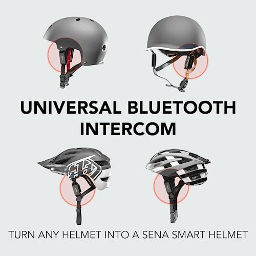 Sena Pi Universal Bluetooth Intercom Headset for Helmets - Cycling & Multi-Sport