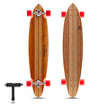 Magneto Hana Pintail Bamboo Longboard for Cruising & Dancing - 42"