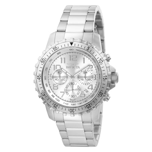 Invicta Men’s 1326 Invicta II Chronograph Watch - Black Dial & Two-Tone Steel, Variation 6620