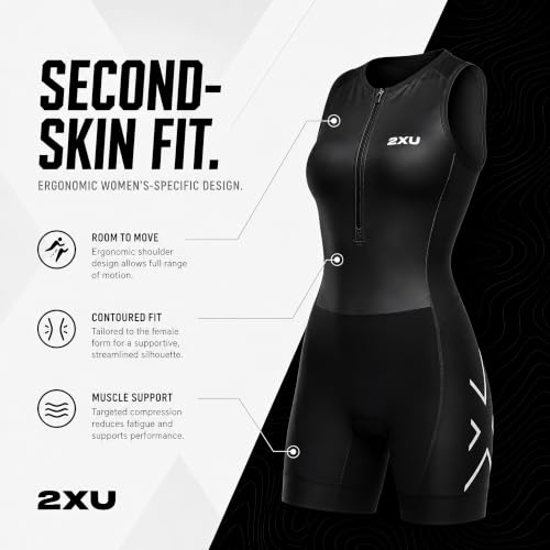 Women's Core Sleeved Trisuit One Piece Triathlon Suit - Small