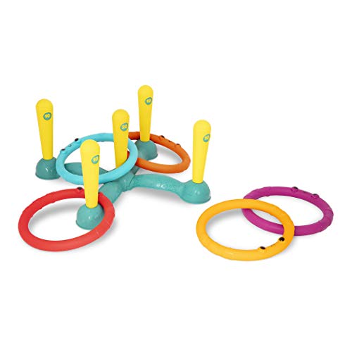 Sling-A-Ring Toss Game - 12-Piece Indoor & Outdoor Ring Toss Set