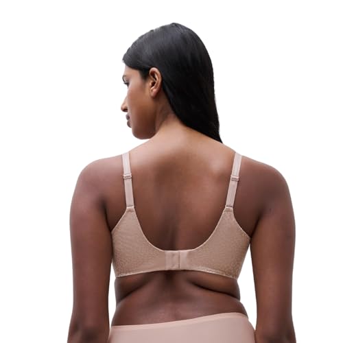 Magique Back Smoothing Minimizer Bra 34D Beige - Comfortable Support