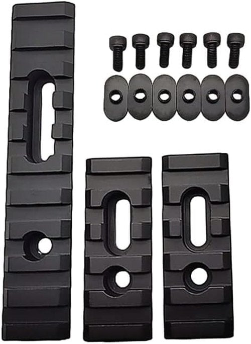 HWZ Slotted Metal Made (NOT Plastic) Polymer Picatinny Section Kit Set
