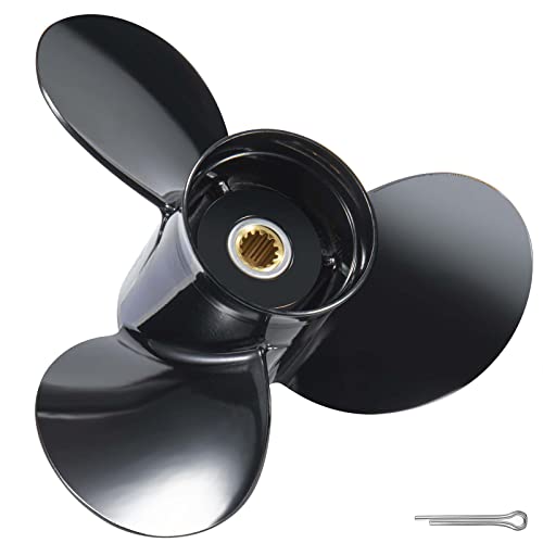 Boat Propeller for BRP Johnson Evinrude 40-140HP 13 Spline RH 13.2X21 Aluminum Alloy