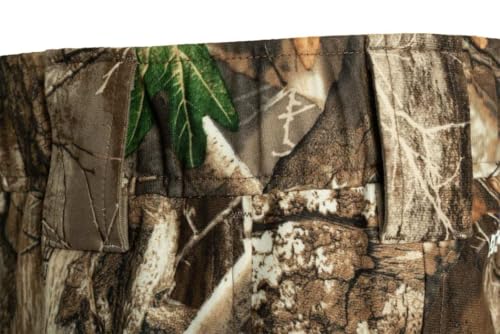 Men's X-Large Waterproof Breathable Camo Rain Pants - Lightweight Rainwear