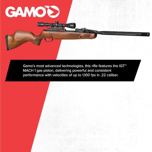 Gamo Swarm Bone Collector 10X Gen3i Multi-Shot Air Rifle 0.22 Caliber