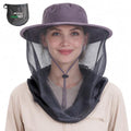 Mosquito Net Hat with UPF 50+ Sun Protection for Head - Bug Netting