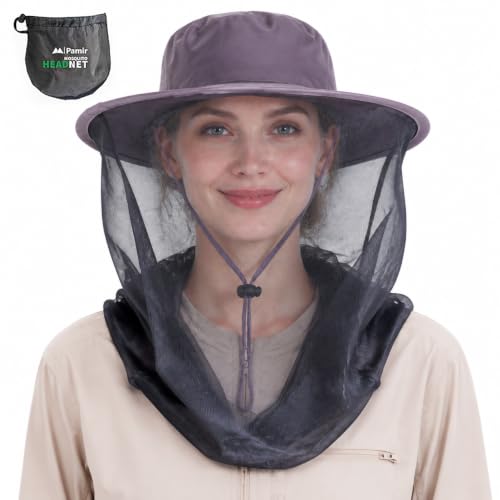Mosquito Net Hat with UPF 50+ Sun Protection for Head - Bug Netting